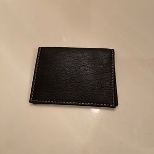 Plain black Wallet
